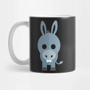 Funny blue donkey Mug